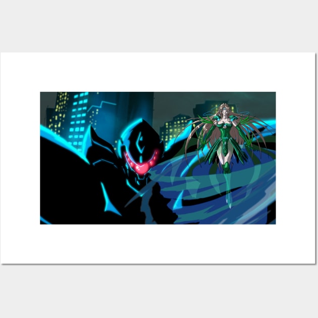 Selene & Hyperion print Wall Art by InfinityArk